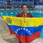 Adriana Natación con Aletas