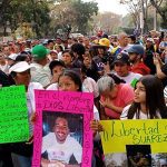 Marcharon-en-Caracas-en-defensa-de-migrantes-secuestrados-en-El-Salvador-t