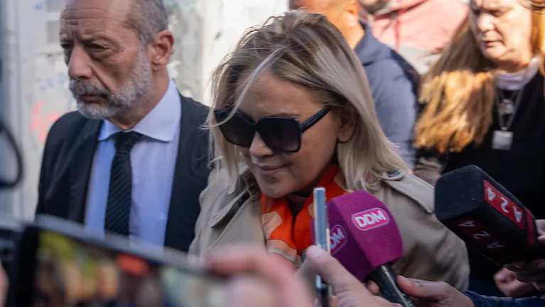 veronica-ojeda-en-los-tribunales-de-san-isidro-por-el-juicio-por-la-muerte-de-diego-maradona-foto-agustina-ribo-tn-42FTMQGNBVGWRE5NEG556L3I6E