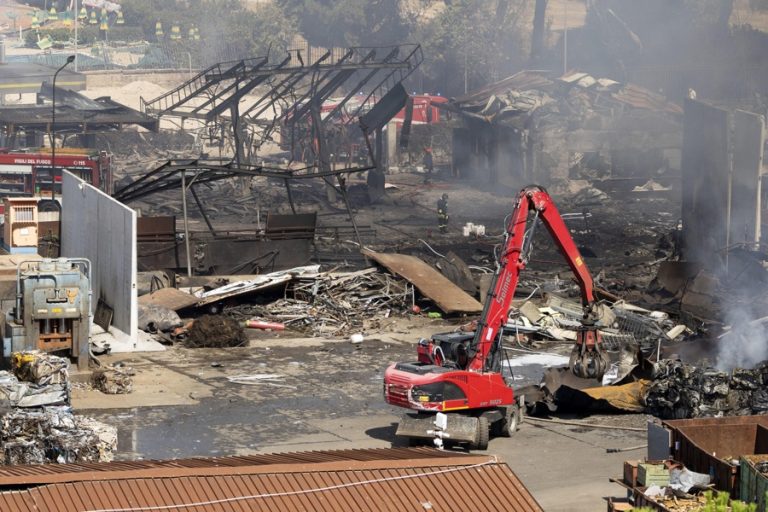 Explosion at petrol station in Rome, dozens injured