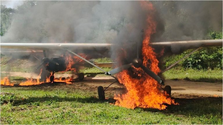fanb-destruyo--tres-aeronaves-del-narcotrafico-imagen-referencial-50169