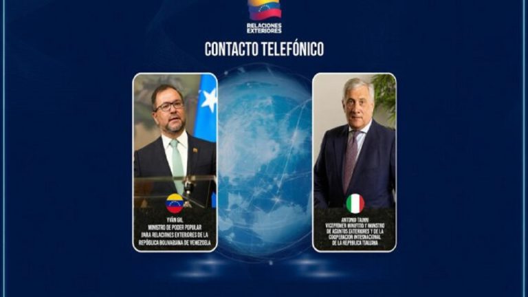 canciller-yvan-gil-sostuvo-llamada-telefonica-con-su-homologo-de-italia-antonio-tajani-195740