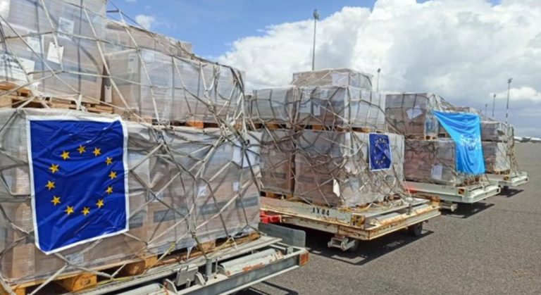 Espana-y-Portugal-enviaron-825-toneladas-de-ayuda-humanitaria-a-Venezuela