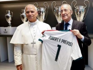 Florentino Pérez Papa León XIV
