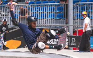 Skateboarding
