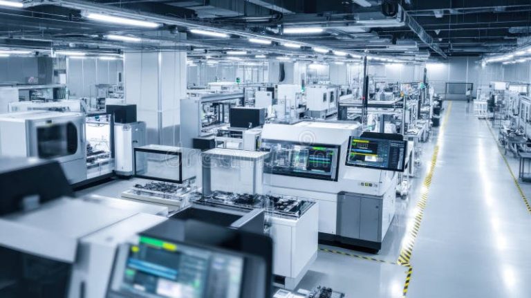 fábrica-de-electrónica-alta-tecnología-en-japón-que-exhibe-robótica-avanzada-y-diseño-industrial-moderno-las-líneas-montaje-391544409
