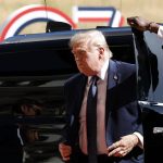 Macron se salta el programa previsto y no recibe a Trump en persona a su llegada al G7