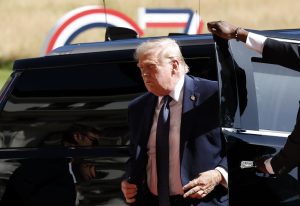 Macron se salta el programa previsto y no recibe a Trump en persona a su llegada al G7
