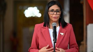 Delcy-Rodriguez-sobre-la-disputa-de-Esequibo-con-Guyana-Foto-AFP